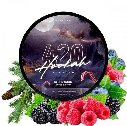Табак 420 Christmas (Кристмас) 100 грамм в интернет магазине кальянов фото 1