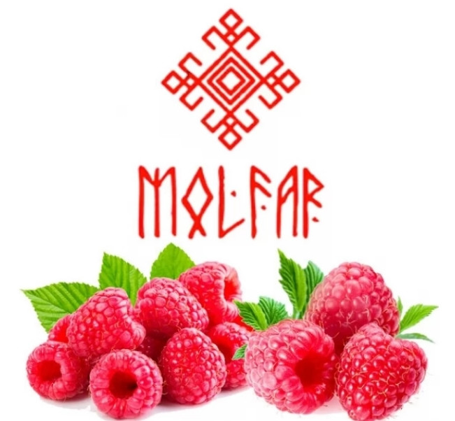 Табак Molfar Virginia Малиновые Уста 40 грамм  в интернет магазине кальянов фото 1
