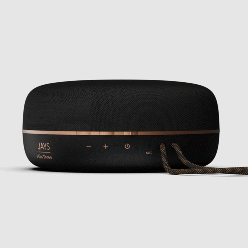 Динамік Bluetooth Jays s-Go Three Black в интернет магазине кальянов фото 1