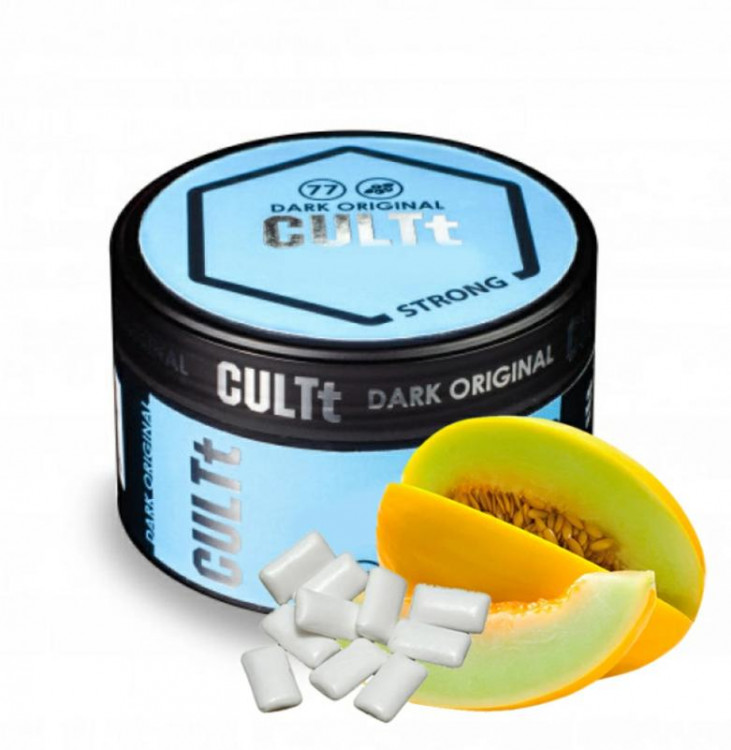Тютюн CULTt DARK STRONG DS71 Gum Honeydew Melon (Жуйка Медова Диня) 100 грам в интернет магазине кальянов фото 1
