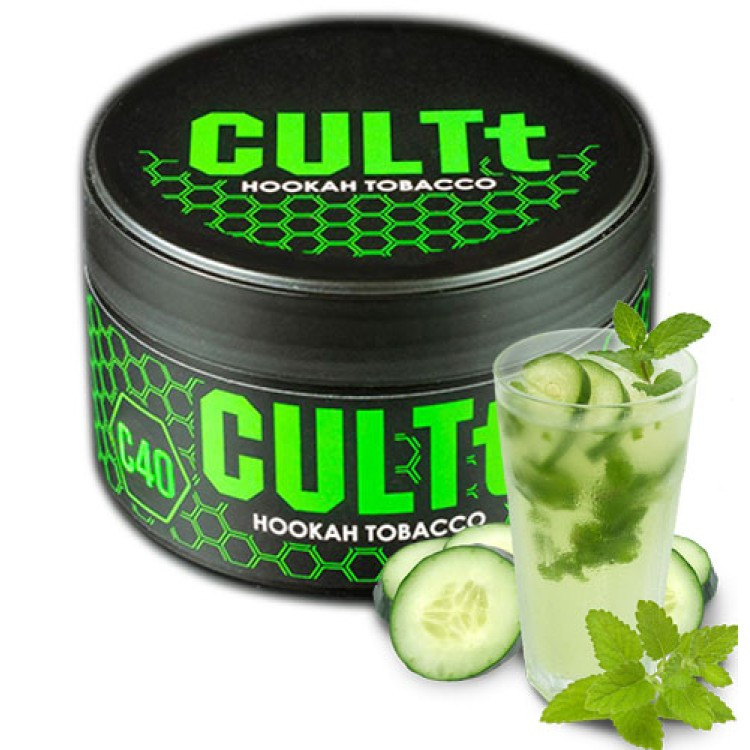 Табак CULTt C40 Cucumber Lemonade (Лимонад Огурец) 100 грамм     
