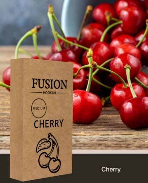 Табак Fusion Medium - Cherry (Вишня) 100 грамм 