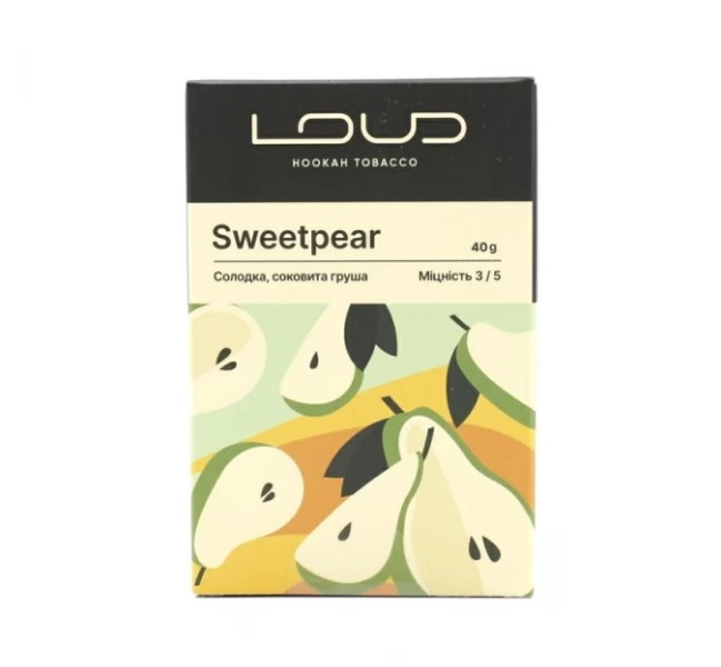 Табак Loud Sweetpear (Груша) 40 грамм  в интернет магазине кальянов фото 1