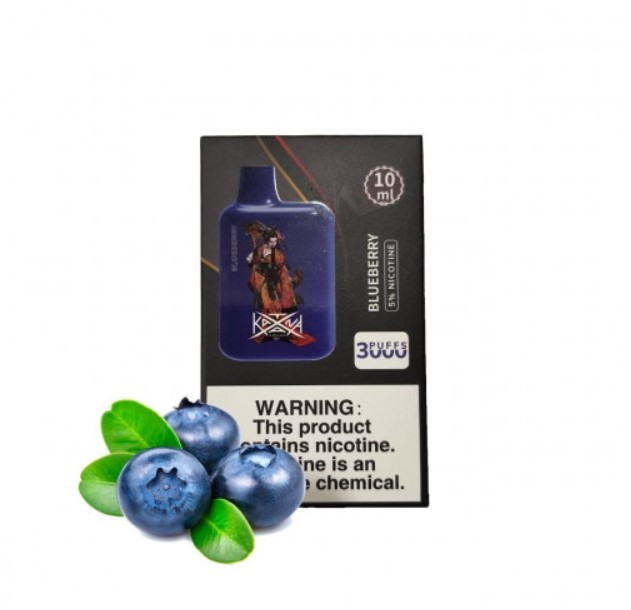 Одноразовая электронная сигарета Katana 3000 Blueberry в интернет магазине кальянов фото 1