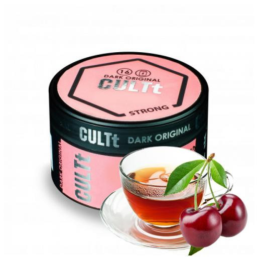 Тютюн CULTt DARK STRONG DS80 Cherry Tea (Вишневий Чай) 100 грам 