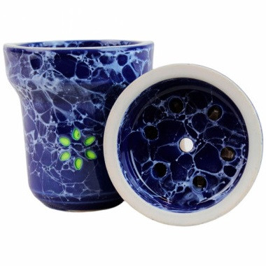 Чаша для кальяна Solaris Eva (Blue White)  