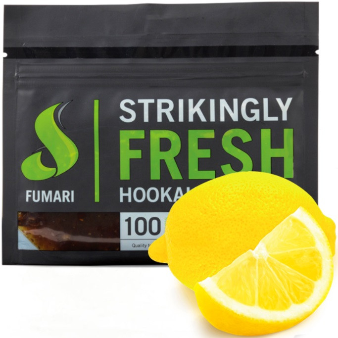 Табак Для Кальяна Fumari Lemon / Лимон 100 Грамм (реплика) 