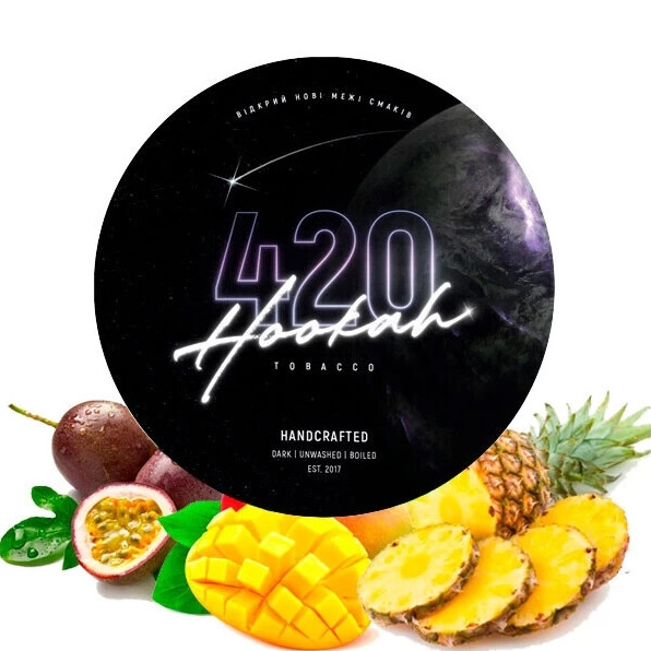 Табак 420 Dark Line Tropical Splash (Тропикал Сплэш) 40 грамм  