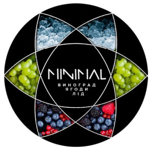 Табак Minimal Ice Grape Berry (Виноград Ягоды Лед) 50 грамм