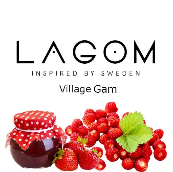 Табак Lagom Navy Line Village Gam (Вилладж Гэм) 40 гр  в интернет магазине кальянов фото 1