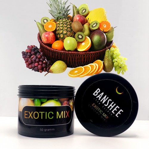 ЧАЙНАЯ СМЕСЬ ДЛЯ КАЛЬЯНА BANSHEE DARK - EXOTIC MIX (ЭКЗОТИЧЕСКИЙ МИКС) 50 ГРАММ  