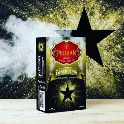 Табак Pelikan Black Star (Черная Звезда) 50 грамм   