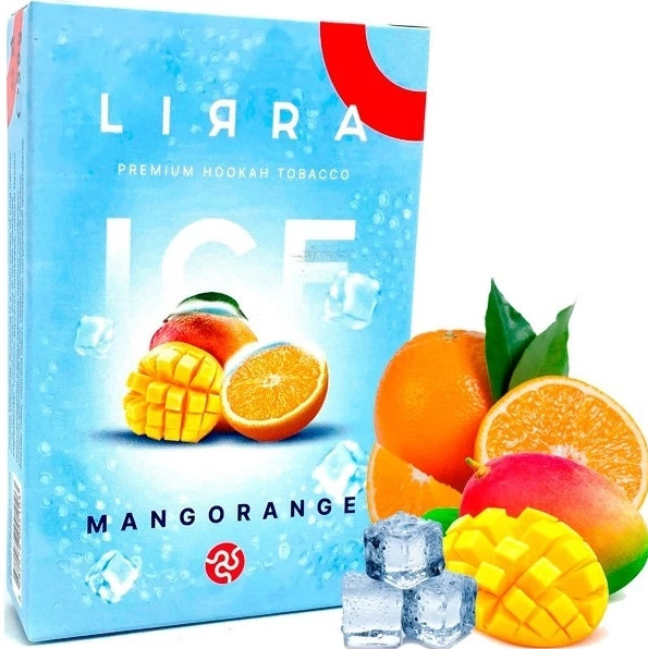 Табак Lirra Ice Mango Orange (Манго Апельсин Лед) 50 грамм  