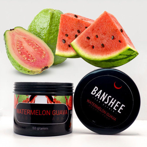 ЧАЙНАЯ СМЕСЬ ДЛЯ КАЛЬЯНА BANSHEE DARK - WATERMELON GUAVA (АРБУЗ ГУАВА) 50 ГРАММ  