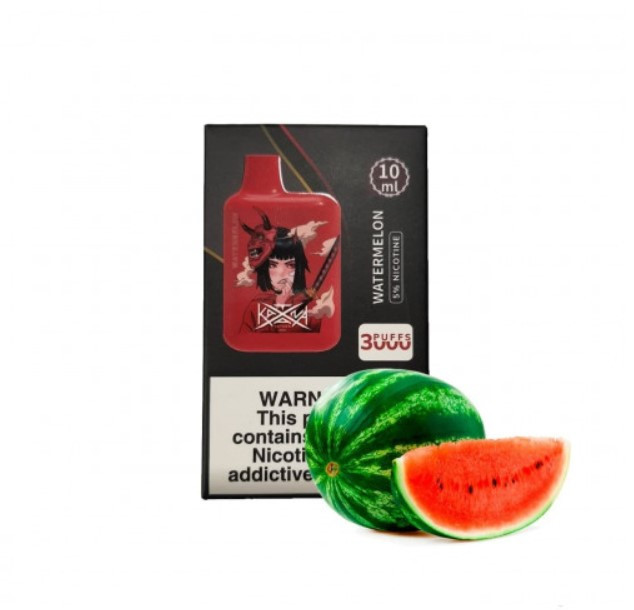 Одноразовая электронная сигарета Katana 3000 Watermelon в интернет магазине кальянов фото 1