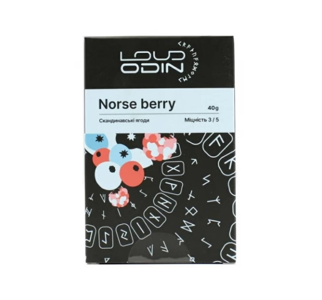 Табак Loud Norse Berry (Скандинавские ягоды) 40 грамм  