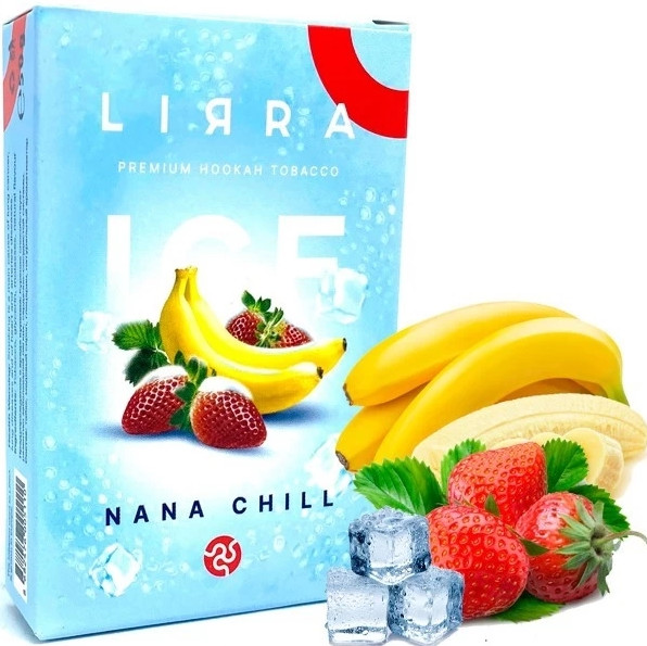 Табак Lirra Ice Nana Chill (Нана Чилл) 50 грамм  в интернет магазине кальянов фото 1