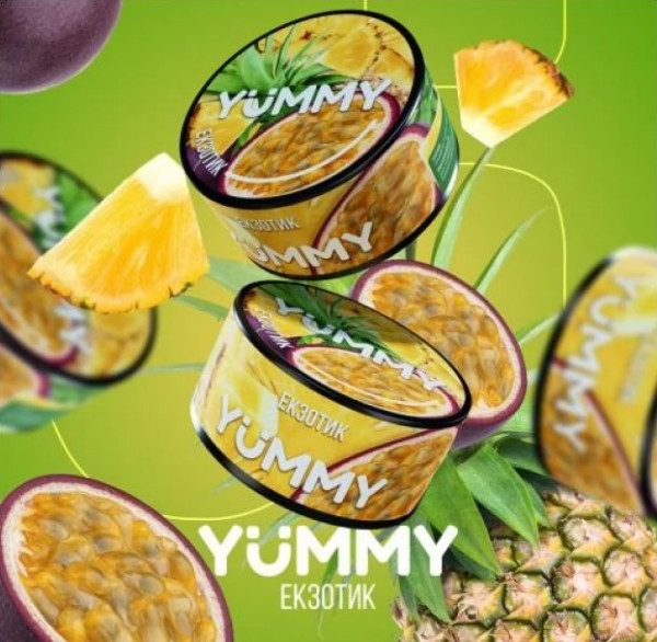Табак Yummy Экзотик 100 грамм в интернет магазине кальянов фото 1