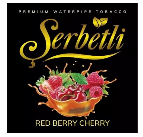 Табак Serbetli Red Berry Cherry (Красные Ягоды Вишня) 100 грамм в интернет магазине кальянов фото 1