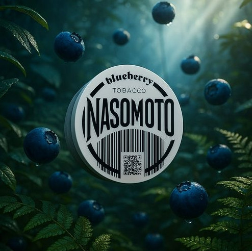 Табак Nasomoto Blueberry (Блуберри) 100 грамм 