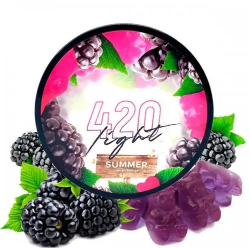 Табак 420 Light Ежевичный Мармелад 100 грамм  