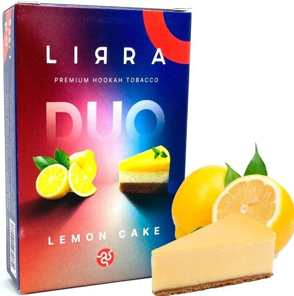 Табак Lirra Lemon Cake (Лимон Пирог) 50 грамм в интернет магазине кальянов фото 1