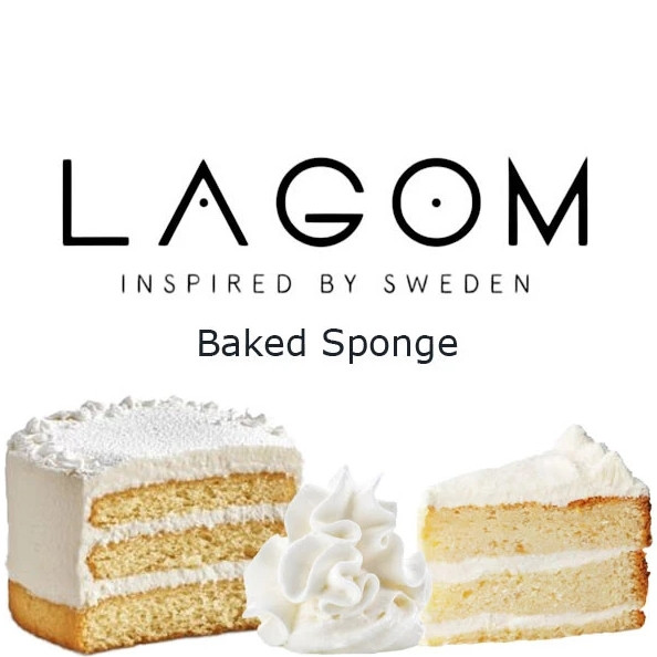 Табак Lagom Navy Line Baked Sponge (Бэйкд Спонж) 40 гр  в интернет магазине кальянов фото 1