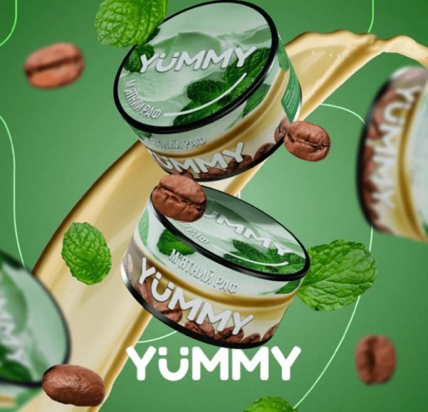 Табак Yummy Мятный раф 100 грамм  