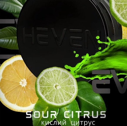 Табак Heven Sour Citrus (Лимон, Лайм) 100 грамм  