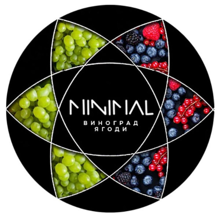 Табак Minimal Grape Berry (Виноград Ягоды) 50 грамм 