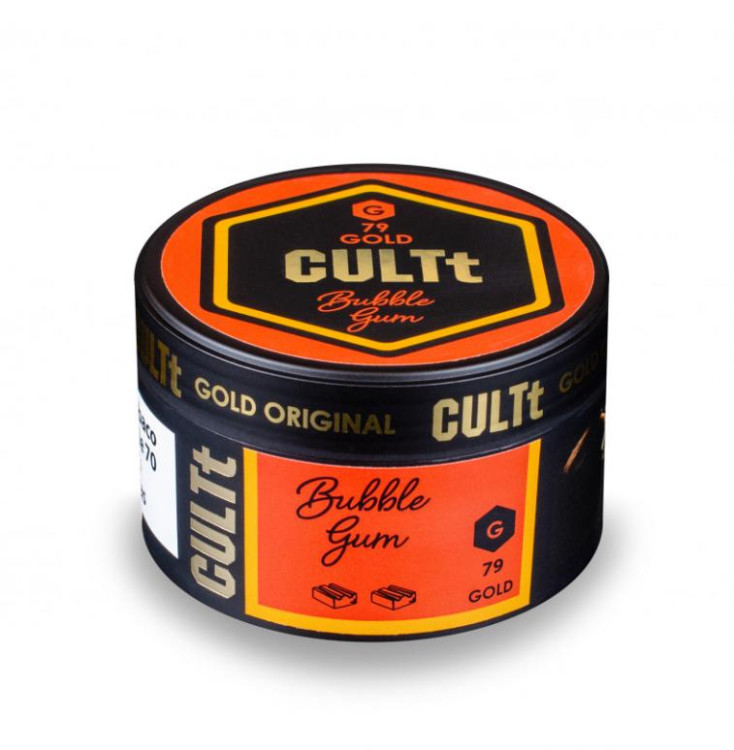 Табак CULTt Gold C79 Bubble Gum (Бабл Гам) 100 грамм в интернет магазине кальянов фото 1