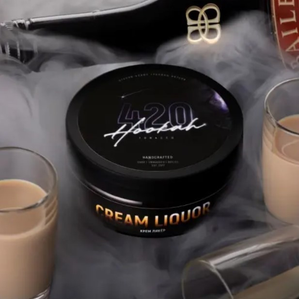 Табак 420 Cream Liquor (Крем Ликер) 25 грамм в интернет магазине кальянов фото 1