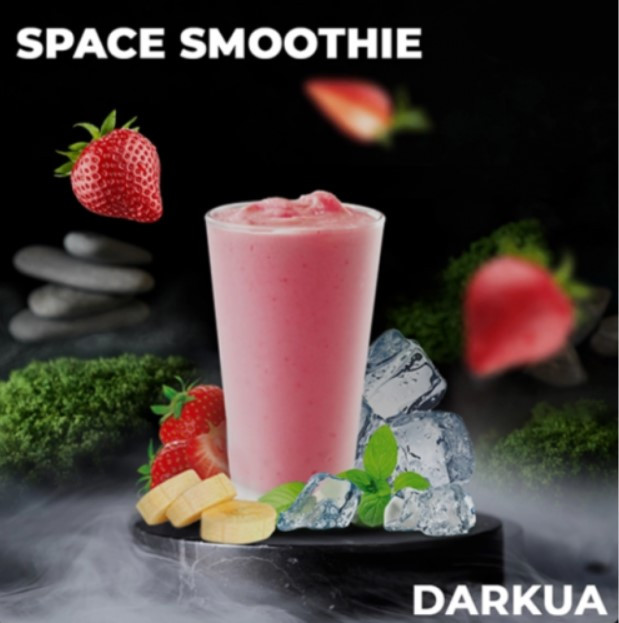 Табак DARKUA Space Smoothie (Лед Клубника Банан) 100 грамм в интернет магазине кальянов фото 1