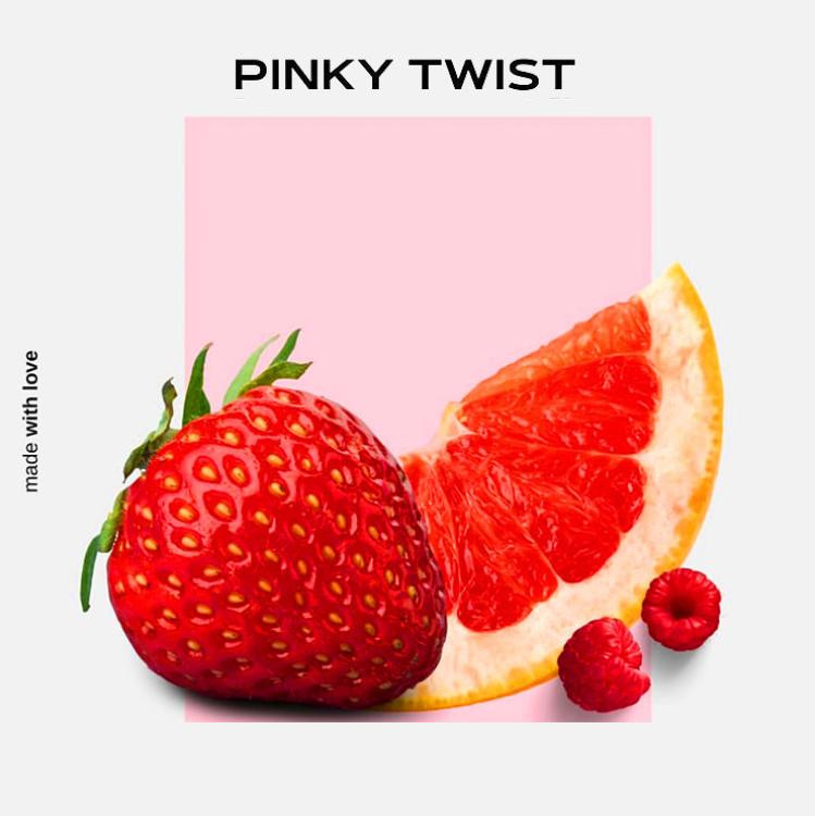 Безтютюнова суміш Swipe Pinky Twist (Грейпфрут Малина Полуниця) 50 грам 