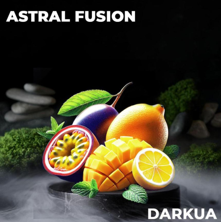 Табак DARKUA Astral Fusion (Маракуйя Манго Лимон Мята) 100 грамм в интернет магазине кальянов фото 1