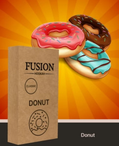 ТАБАК FUSION CLASSIC - GLAZE DONUTS (ПОНЧИК С ГЛАЗУРЬЮ) 100 ГРАММ