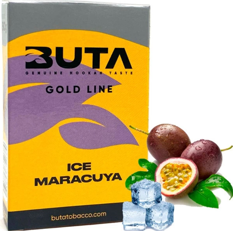 Табак Buta Gold Line Ice Maracuya (Маракуйя Лед) 50 грамм 