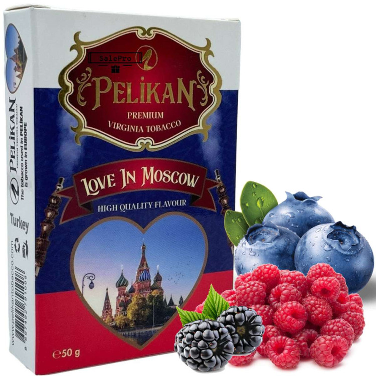 Табак Pelikan Love in Moscow (Любовь в Москве) 50 грамм   