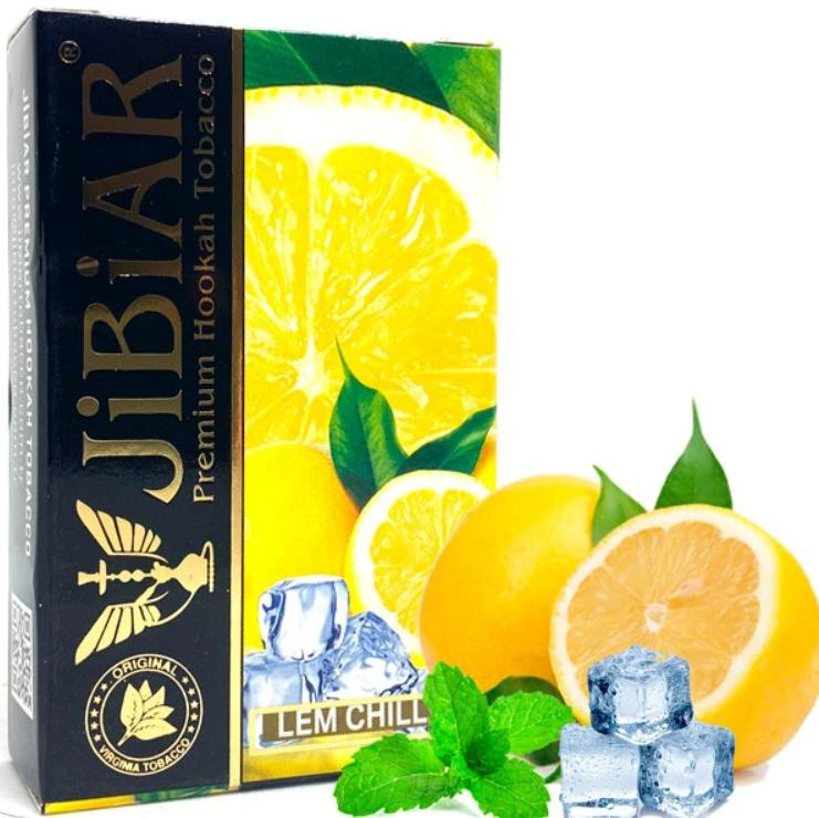 Табак Jibiar Lem Chill (Лед, Лимон, Мята) 50 грамм 