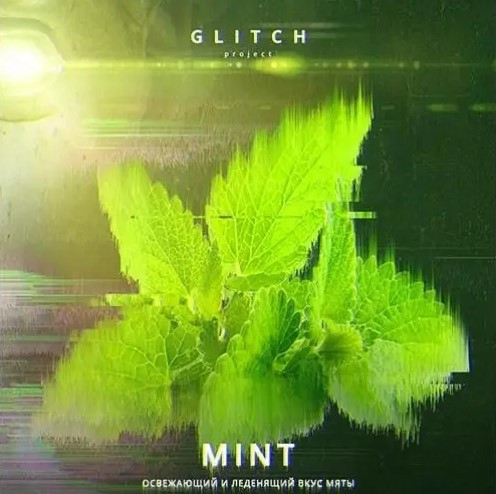 Табак Glitch Мята 50 грамм  в интернет магазине кальянов фото 1