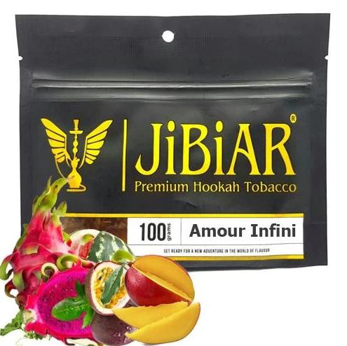 Табак JIBIAR Amour Infini (Амур Инфини) 100 грамм в интернет магазине кальянов фото 1