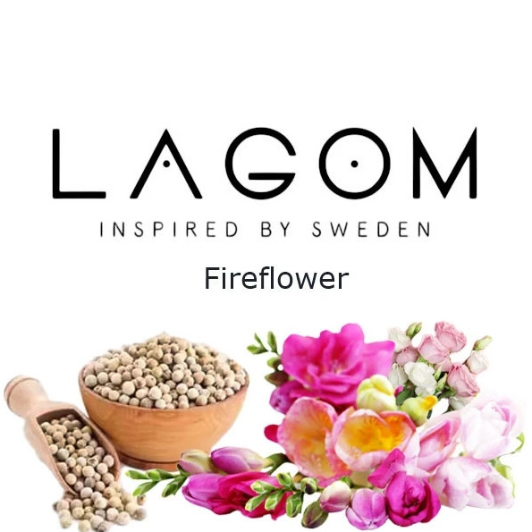 Табак Lagom Navy Line Fireflower (Файерфлауэр) 40 гр в интернет магазине кальянов фото 1