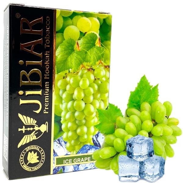 Табак Jibiar Ice Grape (Лед Виноград) 50 гр  в интернет магазине кальянов фото 1
