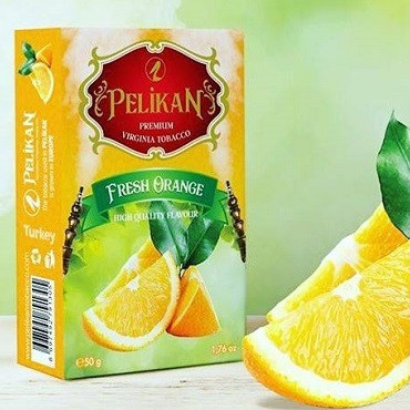 Табак Pelikan Fresh Orange Ice (Свежий Апельсин) 50 грамм   