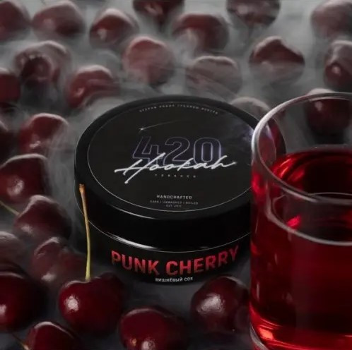Табак 420 Punk Cherry (Тёмная Вишня) 100 грамм  