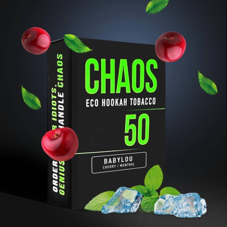 Табак Chaos Babylou (Вишня Ментол) 50 грамм 