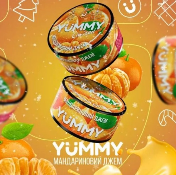 Табак Yummy Мандариновый джем 100 грамм  