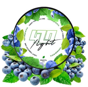 Табак 420 Light Черника Мята 40 грамм