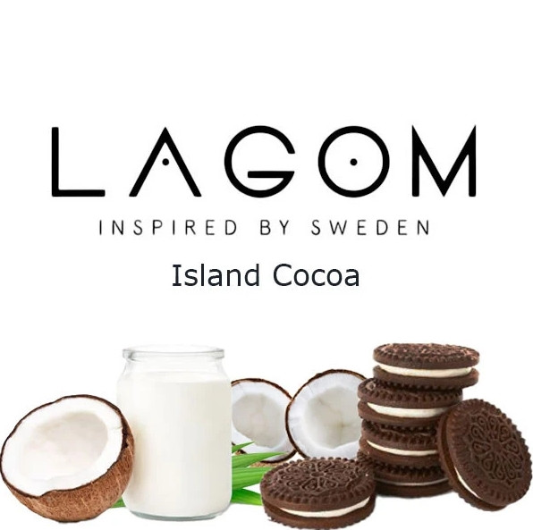 Табак Lagom Navy Line Island Cocoa (Айланд Кокоа) 40 гр в интернет магазине кальянов фото 1
