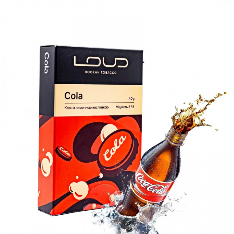 Табак Loud Cola (Кола) 40 грамм в интернет магазине кальянов фото 1